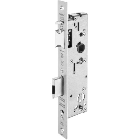 Panik-Einsteckschloss 7667 Fkt.E ktg 24x245 mm/40/92 DIN L/R VA 40mm WILKA