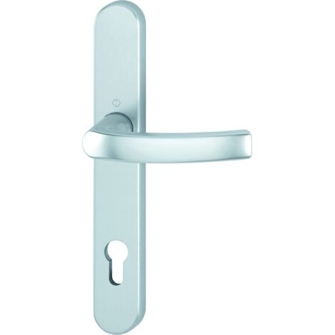 HOPPE® Drücker-Halbgarnitur mit Schmalschild Liège 1540/3357SN, innen, 8/92 mm, Aluminium, 3868163