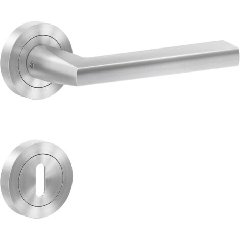 KARCHER DESIGN Drückergarnitur ER54 BB0 71 - Montana, Buntbart, Edelstahl