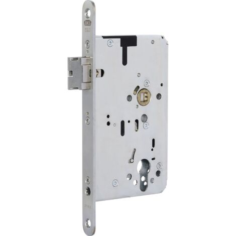 Panik-Einsteckschloss 2116 Fkt.E rd 20/65/72/9mm DIN L VA selbstverr.BKS