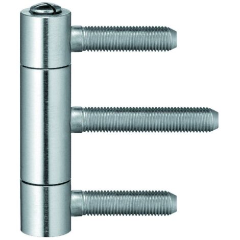 SIMONSWERK 5 080655 0 11006 Einbohrband BAKA C 1-20 WF 3-teilig topzink 100 kg D