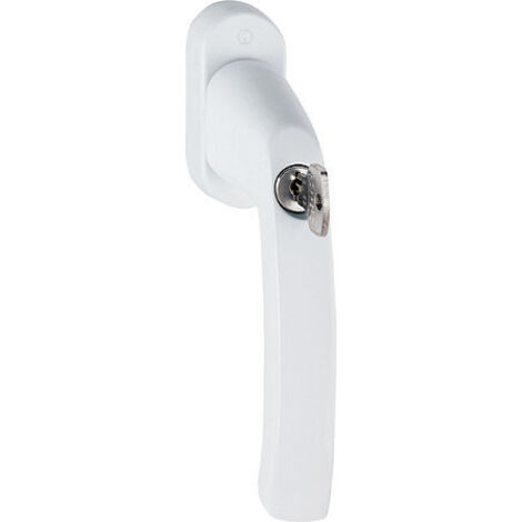 HOPPE® Fenstergriff absperrbar Luxembourg 099S/U26 TBT4, ohne Schrauben, Aluminium, 2210044