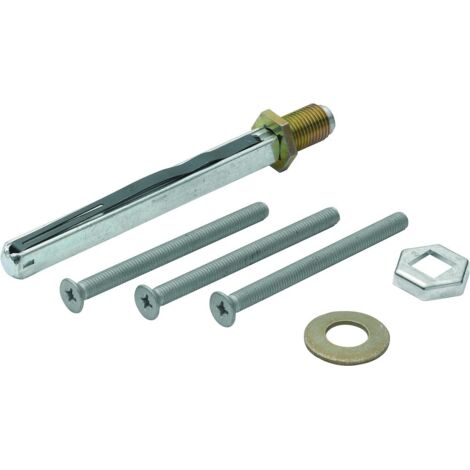 HOPPE® FH Befestigungsset für FS-Schutz-Wechselgarnituren ES1 (Knopf/Griff), VK 9 mm, Stiftlänge , Türdrücker, Haustür (1/2)