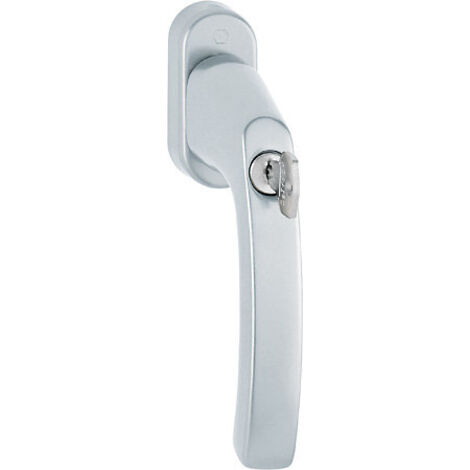HOPPE® Fenstergriff absperrbar Luxembourg 099S/U26 TBT4, ohne Schrauben, Aluminium, 2210036