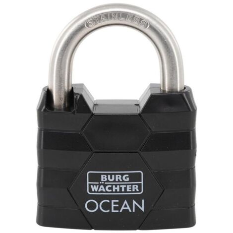 Zylindervorhangschloss 490 Ni 50 Schlosskörperbreite 50 mm Messing verschiedenschließend
