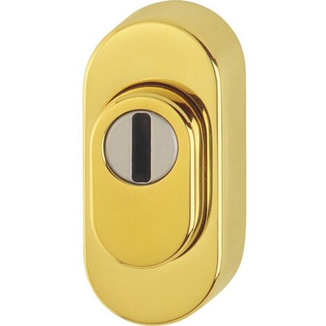 HOPPE® Schutz-Schlüsselrosette E55S-ZA, Edelstahl, 2159103
