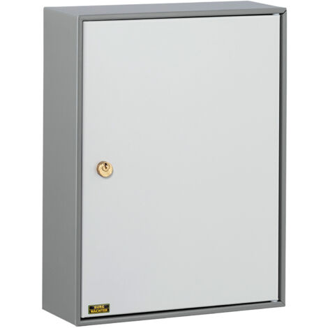Schlüsselschrank 6700/108 R H380xB285xT105mm2-türig mit Zylinderschloss Anzahl Haken 108