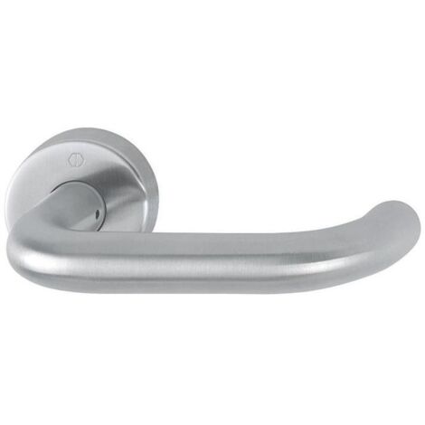 HOPPE® Drücker-Halbgarnitur ohne Schlüsselrosette Paris E138Z/42H, VK8, mit Stütznocken, Edelstahl, 10808556