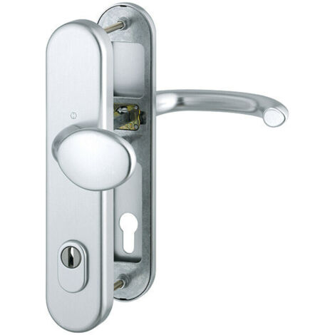 Hoppe Schutzgarnitur Mar.76G/3332ZA/3410/1138 Alu.F1 92mm 67-72mm (1/4)