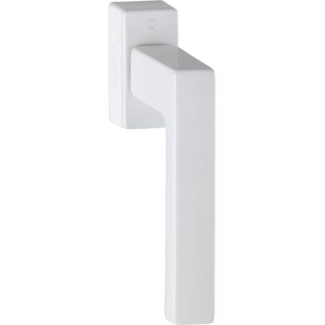 Hoppe Toulon Fenstergriff Secustik 90° VK 7x32-42 mm, Aluminium weiß