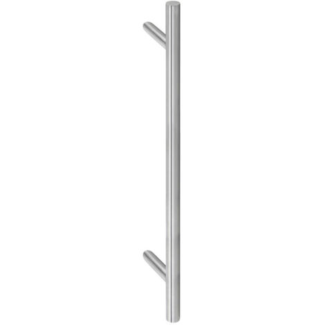 Hermat Stoßgriff Serie 8010 Ø 30 mm 8010.SL/2STZ.Ø30/400/210-60