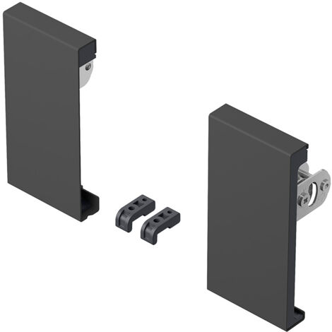 HETTICH Arcitech Fassadenverbinder Anthrazit - 94 mm - 9140121