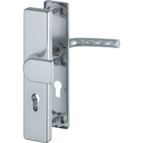 Hoppe Schutzgarnitur Birm.78G/2222A/2440/1117 Alu.F1 72mm 37-42mm