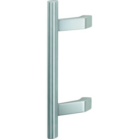 HOPPE E5014 BA 250 mm L Edelstahl Objekttür, Haustür matt/aluminium natur
