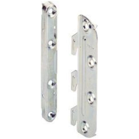 Hettich Bett-Verbindungsbeschlag 127mm,mit 3 Haken 25183,zum Einhängen Stahl verzinkt