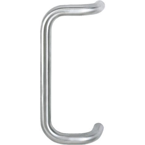 HOPPE E5110 BA 350 mm L Edelstahl Haustür, Objekttür edelstahl matt