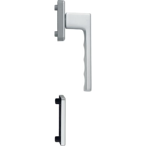 HOPPE Fenstergriff-Halbgarnitur TOULON innen, Aluminium silber eloxiert