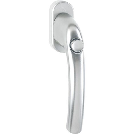 HOPPE® Fenstergriff absperrbar Tôkyô 0710SV/U26, ohne Schrauben, Aluminium, 2024701