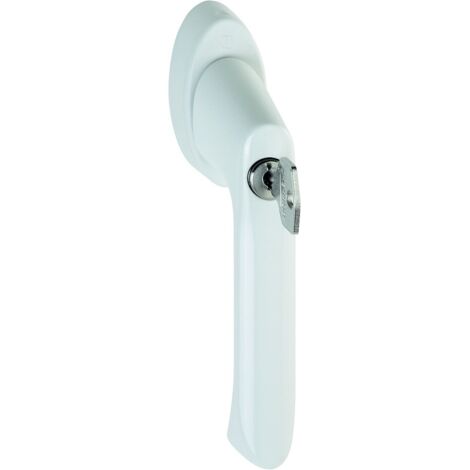 HOPPE® Fenstergriff absperrbar Brest 0739S/US954 100NM, VarioFit, mit Schrauben, Aluminium, 10765120 (1/4)