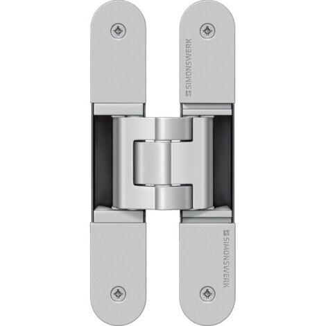 Türband Türbeschlag TECTUS TE 340 3D verdeckt silberfärbig beschichtet, 2 Stk