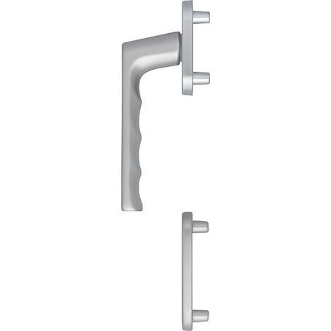 HOPPE® Fenstertürgriff-Halbgarnitur Hamburg 0700FA/66N/66NS, außen, Aluminium, 11750959 (1/2)