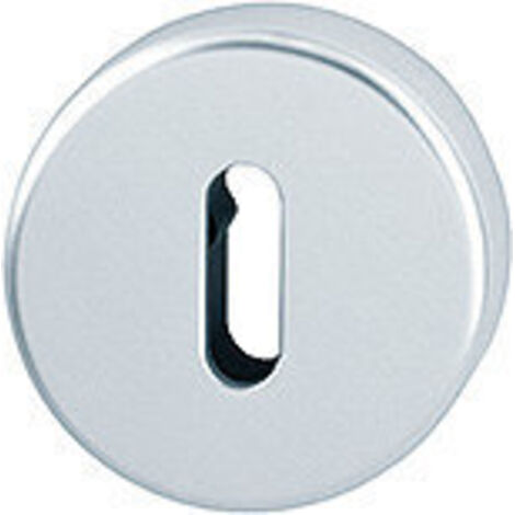 Hoppe Zimmertür-Schlüsselrosette, BB, 37-42, RH9, ALU, 42KVS, Ø52, F1