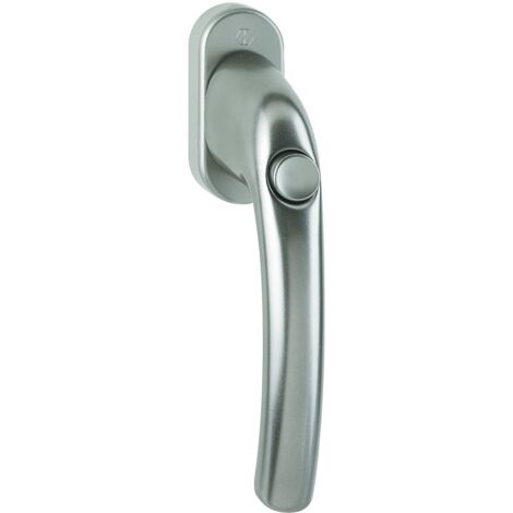 Hoppe DK-Fenstergriff, mit Druckknopf, Tôkyô 0710SV/U26, 7/35, F9