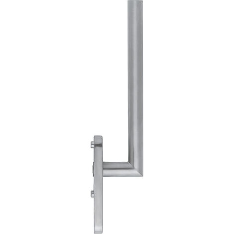 HOPPE® Handhebelgarnitur Amsterdam HS-E0400F-25/431N-AS, o. Schrauben, Edelstahl, Profilzylinder gelocht 11627311 (1/3)