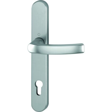 HOPPE® Drücker-Halbgarnitur mit Schmalschild Liège 1540/3357SN, innen, 8/92 mm, Aluminium, 10727334