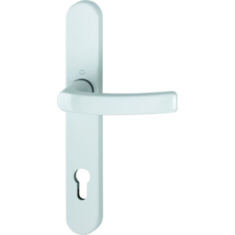 HOPPE® Drücker-Halbgarnitur mit Schmalschild Liège 1540/3357SN, innen, 8/92 mm, Aluminium, 3868198