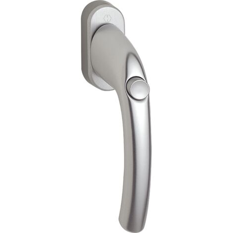 HOPPE Fenstergriff TOKYO - Druckknopf 90°, VK 7 x 35 mm, silber eloxiert