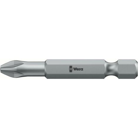 WERA 5060015001 Bit 855/4 TZ 1/4 Zoll PZD 3 Länge 50 mm Torsionszone, zähhart