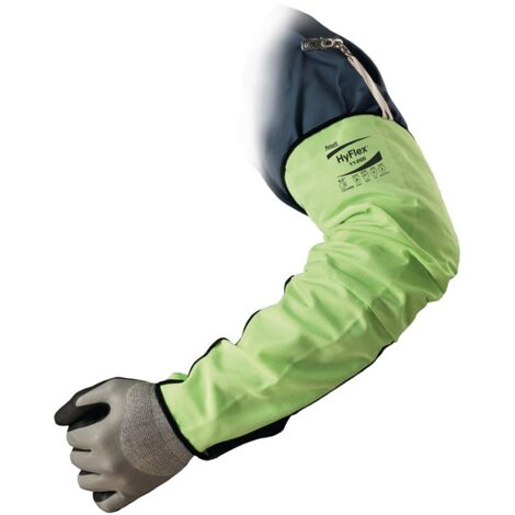 ANSELL 11200000 Armschützer HyFlex® 11-200 475 mm signalgelb  EN 388, EN 407 PSA (1/2)