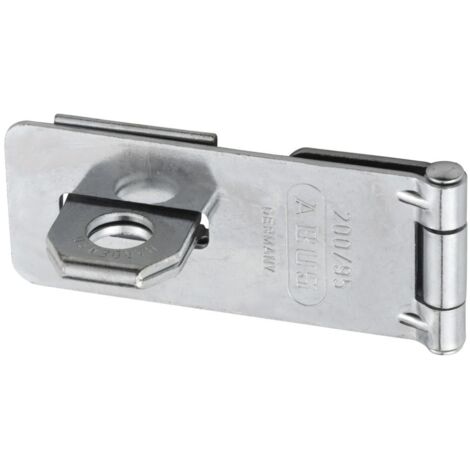 ABUS Tür-Überfalle, mit Ösenplatte, 200/95, Stahl korrosionsgeschützt
