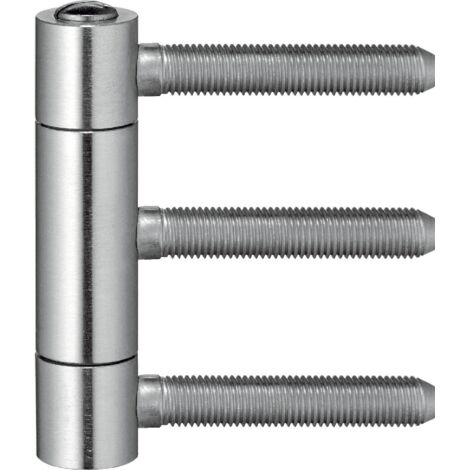 Simonswerk Ht-Band Baka® C 2-20 WF 2-teilig Flachkopf Edelstahl matt gebürstet