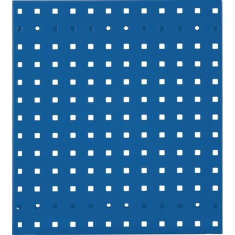 Lochplatte B450xL500mm enzianblau RASTERPLAN