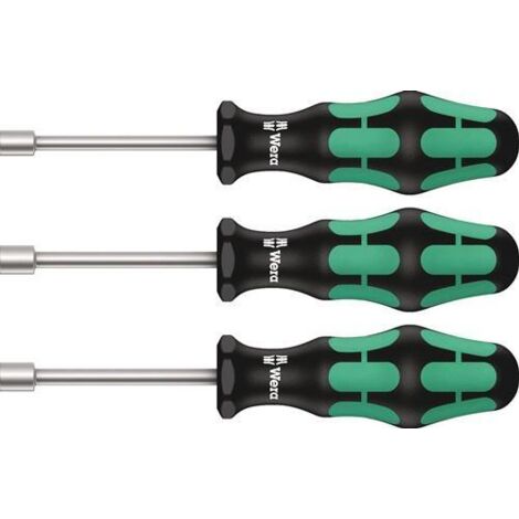 Wera Sechskantsteckschlüsselsatz 395 HO 3-tlg.2K-Griff - 5134275001