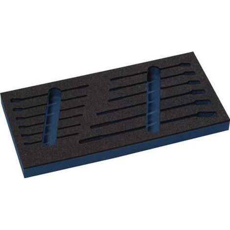 TECWERK Werkzeugmodul Leereinlage 1/3-Modul 2000 871 234 12-tlg.TECWERK