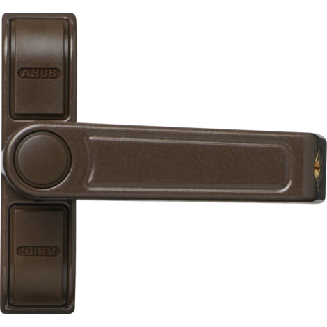 ABUS Fenster-Zusatzsicherung 2410B braun gleichschl. AL0125