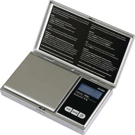 PESOLA Taschenwaage Robust LCD 1.000g - MS1000 (1/5)