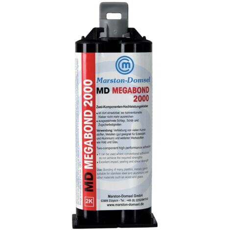 2K-Hochleistungskleber MD-Megabond 2000 50g milchig Doppelkart.MARSTON