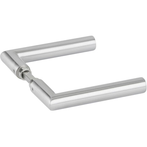 Hermat ZT - Drückerpaar 1802 BASIC 02 1802-60 Oberfl. 60 (Edelstahl matt)