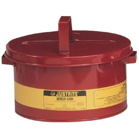Tränkbehälter 8,0l Stahlbl.D292xH149mm JUSTRITE (1/2)
