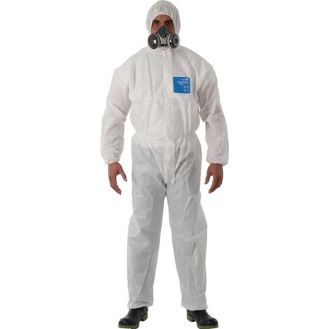 Ansell Schutzoverall AlphaTec® 1500 Plus Größe S - 1500-WH PLUS CVRL HOOD 111