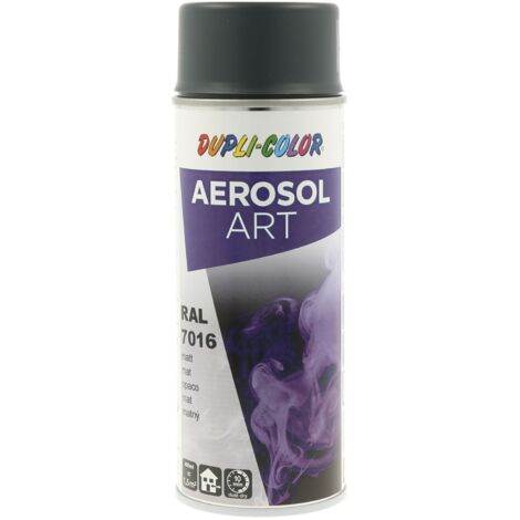 DUPLI-COLOR 741517 Buntlackspray AEROSOL Art anthrazitgrau matt RAL 7016 400 ml