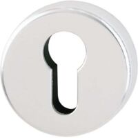 HOPPE® Schlüsselrosettenpaar 42KVS, Aluminium, 817306