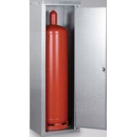 Gasflaschenschrank B460xT400xH1435mm verz.LACONT