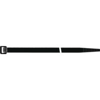 SapiSelco Kabelbinder Kabelbinder Länge 450 mm Breite 7,5 mm Polyamid schwarz