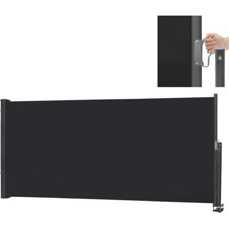 Angerer Tenda Da Sole Laterale A Bloccaggio: Regolabile Da 225 A 275 Cm, Tessuto Poliacrilico Lavabile, Made In Germany