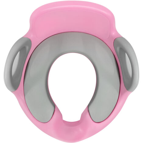 Sedile WC Bambini UISEBRT - Con Schienale E Maniglie Bianco E 1090509